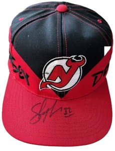 De colección Años 90 NHL New Jersey Devils Logo 7 Graffiti Snapback Gorra Gorra Difícil de Encontrar - Imagen 1 de 14