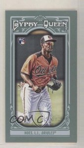 2013 Topps Gypsy Queen Mini LJ Hoes #4 Rookie RC
