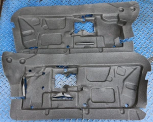 1991-1996 Chevrolet Corvette C4 Interior Door Panel Insulators Black OEM - Picture 1 of 11