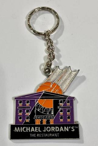 Michael Jordan's The Restaurant Keychain Dated 1996 Cover