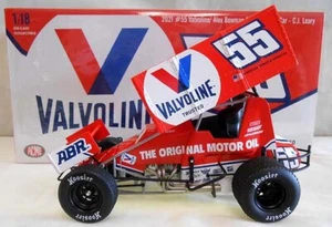 C J LEARY 2021 VALVOLINE SPRINT CAR 1/18 GMP - Picture 1 of 2