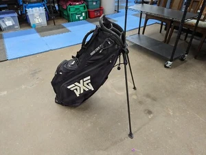 PXG Xtreme Carry Stand Golf Bag Black w/ Dual and Single Backpack Carry Straps - Picture 1 of 7