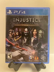 Injustice Gods Among Us (Sony PlayStation 4 PS4, 2016) Tested Works - Picture 1 of 7