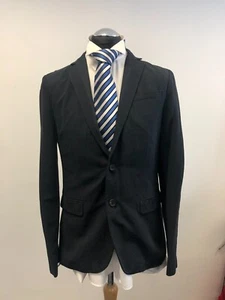 ALLSAINTS SUIT JACKET/BLAZER NAVY 38R EXCELLENT CONDITION - Picture 1 of 6