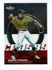 2005 Finest   Bobby Crosby #18 Oakland Athletics