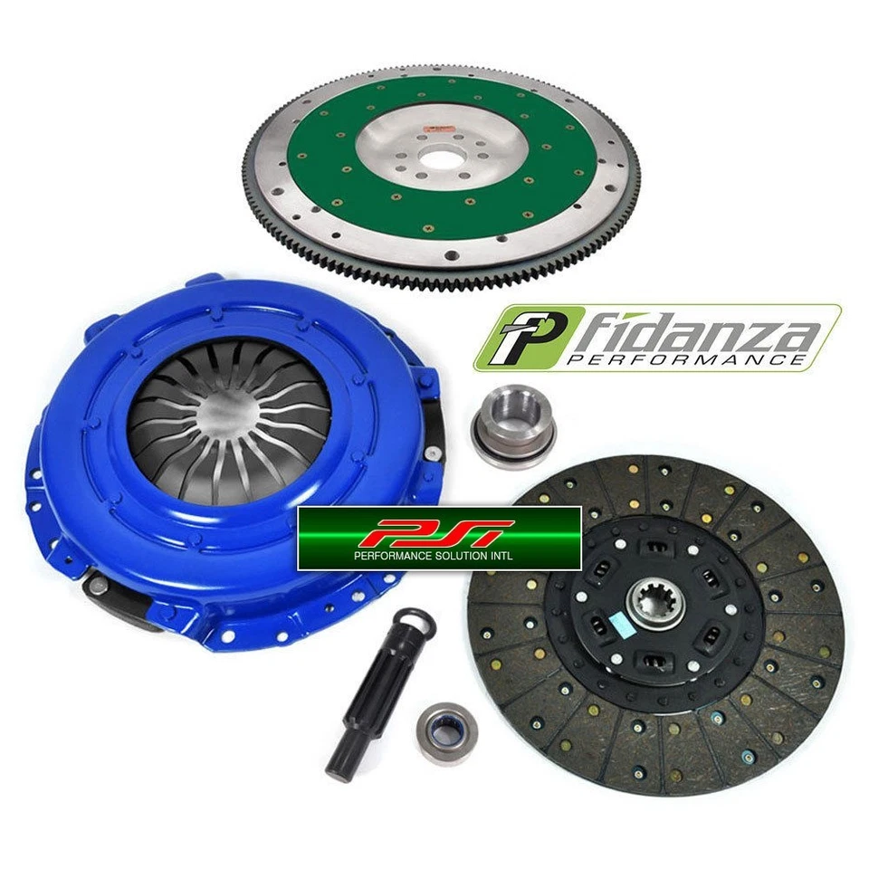 PSI STAGE 1 CLUTCH 套件 + FIDANZA 飞轮 1996 - 2004 福特 MUSTANG GT 4.6L 6-BOLT — 第 1/1 张图片