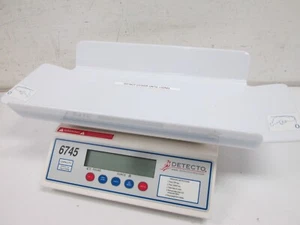 DETECTO 6745 DIGITAL INFANT SCALE USED - Picture 1 of 6