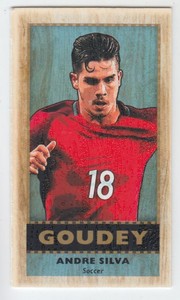 2018 Upper Deck Goodwin Champions Goudey Mini Wood Lumberjack #G32 Andre Silva