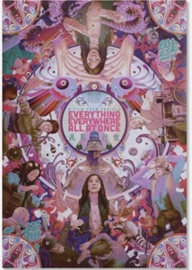 A24 Alles überall auf einmal Film Druck Poster James Jean SIGNIERT - Bild 1 von 3