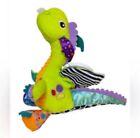 Tomy Lamaze Flying DRAGON w/Fluttering Wings baby plush toy w/clip 10"