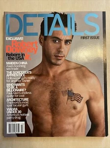 Details Oct 2000 ROBERT DOWNEY Johnny Knoxville Lucy Liu Eminem Schwarzenegger - Picture 1 of 2