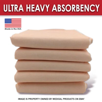 200 HEAVY 30x36 Pads Adult Urinary Incontinence Disposable Bed Pee Underpads  - Image 1 of 3