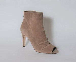 Jessica Simpson "Elyn" Women Taupe Peep Toe Bootie NIB 9M - Picture 1 of 4