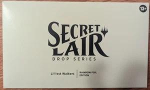 MAGIC THE GATHERING 2023 SECRET LAIR DROP SERIE LI'L'EST WALKERS LÁMINA ARCO IRIS - Imagen 1 de 2