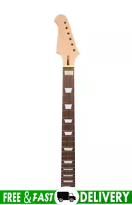 Left Electric Guitar Neck Mahogany 22 Fret 24.75inch Rosewood Fretboard - Picture 1 of 7