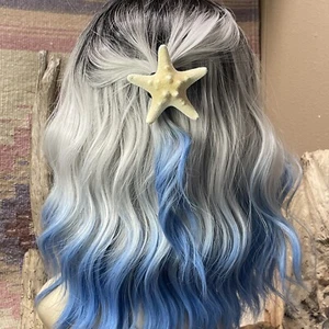 Beach Festival Cruise Star fish Starfish Hair Clip Barrette Nautical Pool Party - Picture 1 of 18