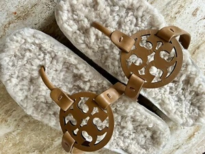 Tory Burch Miller Cloud Shearling Karamell Größe 8 (war $229) - Bild 1 von 5