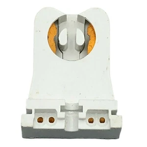 Sunlite 50840 Fluorescent Lamp Holder Push and Twist E189 T8/T12 Un-Shunted 1 Pk - Picture 1 of 5