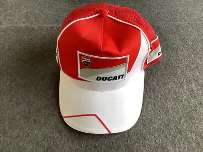 Ducati Basecap,unisex individuell verstellbar rot-weiss"Corse" NOS original rar - Bild 1 von 4