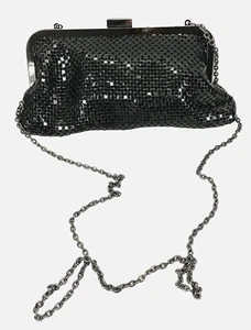 Abendtasche Jessica McClintock schwarz Perlenstil - Bild 1 von 6