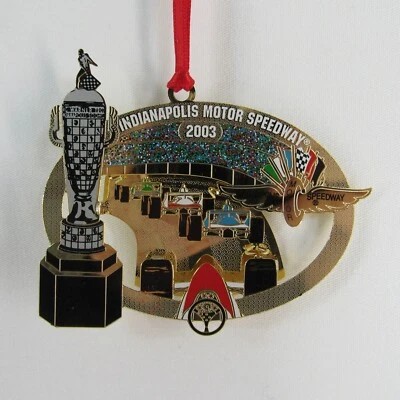 2003 IMS Collector Christmas Ornament Borg Warner Indianapolis Motor Speedway - Image 1 of 4