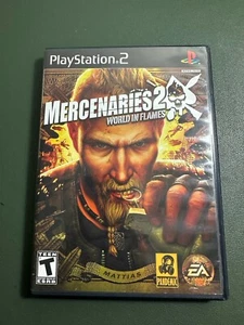 Mercenaries 2: World in Flames Sony Playstation 2 PS2 Complete CIB Tested - Picture 1 of 6