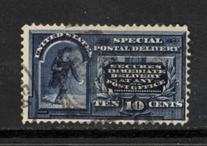 SCOTT E5 1895 10 CENT SPECIAL DELIVERY ISSUE USED F-VF! - Picture 1 of 2