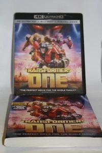 Transformers One ( 4K Ultra HD + Blu-Ray + Digital Code ) Brand New ! - Picture 1 of 2