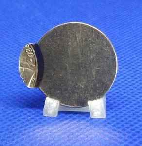 1980-P BU ERROR NICKEL 90% Off-Center & Uni-Face - Picture 1 of 2