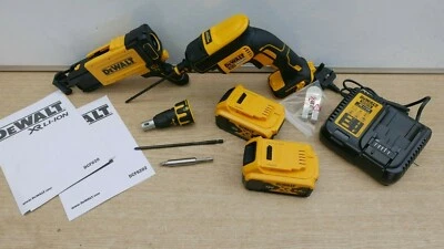 DeWALT DCF620P2k 18V xr collated drywall screwdriver kit 2 X 5 AH + tstak - Image 1 of 2