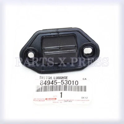 BOTÓN INTERRUPTOR LIBERACIÓN TAPA MALETERO ORIGINAL OEM TOYOTA LEXUS IS250 IS350 84945-53010 Foto 1 de 4