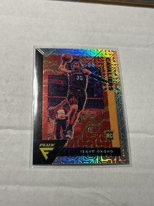 2020-21 Panini Flux - Base - Silver Mojo #213 Rookies - Isaac Okoro RC