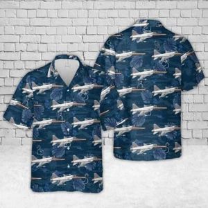 US Air Force Northrop F 5E Tail No 11419 Hawaiian Shirt - Picture 1 of 2