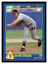 1989 Score Hottest 100 Rising Stars #61 Ken Patterson - Chicago White Sox