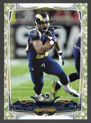 2014 Topps Military Camo /399 Daryl Richardson #100- Rams - Image 1 of 2