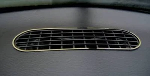 Telaio D Cromato per Ventilazione Centro Braccio/Chrysler PT Cruiser - Acciaio Inox Lucidato - Foto 1 di 3