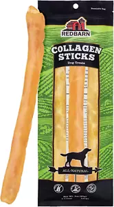 Redbarn Pet Products All-Natural Large 12" Beef Collagen Sticks for Dogs - Long - Picture 1 of 6