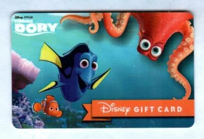 DISNEY Finding Dory ( 2016 ) Gift Card ( $0 ) - Image 1 of 2