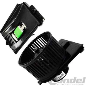 BLOWER MOTOR + RESISTOR for VW GOLF 4 BORA 1J POLO 6N2 6K AUDI A3 8L TT 8N - Picture 1 of 2