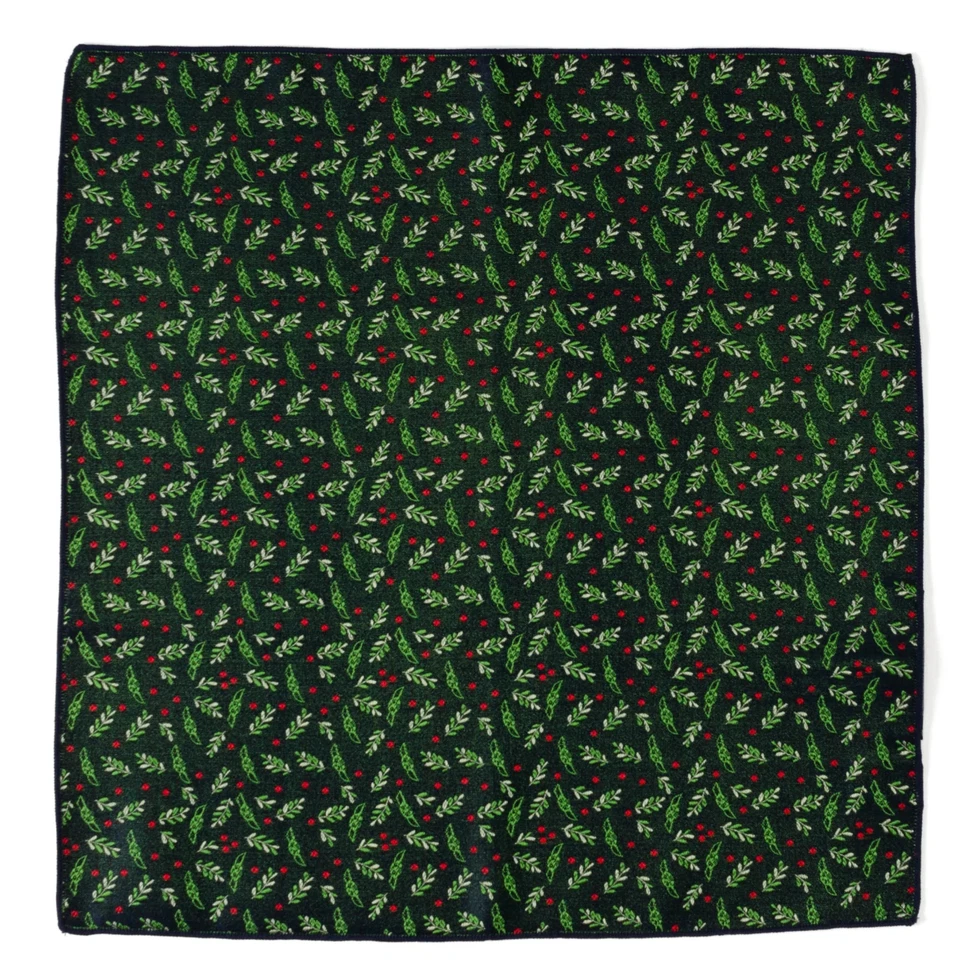 Star Wars Grogu Holiday Navy Pocket Square - Image 1 of 4