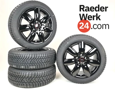 Original MINI Clubman F54 Winterräder 17 Zoll RDCi Bridge Spoke 528 schwarz - Bild 1 von 4