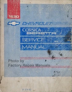 1990 Chevy Corsica / Beretta Shop Repair Service Manual Engine Chassis Body Wiri - Picture 1 of 3