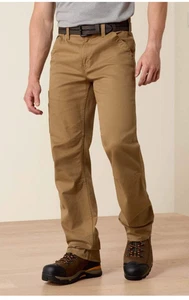 ARIAT Rebar M4 Relaxed DuraStretch Washed Twill Dungaree Boot Cut Pant 38 X 30 - Picture 1 of 10