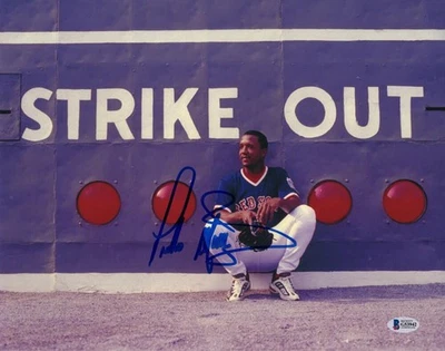 Pedro Martinez Signed Autograph 11x14 Photo - Boston Red Sox Legend Beckett COA - Image 1 of 4