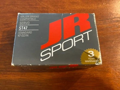 JR Sport Servo ST47 Standard Servo Radio for RC cars, planes, etc, JSP20050, NEW - Image 1 of 3