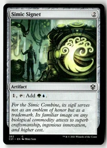 SIMIC SIGNET #262 (COMMON) MTG COMMANDER 2021 - Picture 1 of 2