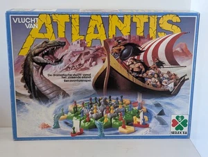 Waddingtons Selecta Escape From Atlantis 80's Board Game Rare Dutch Version - Bild 1 von 8