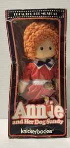 Vintage 1977 Knickerbocker Annie Doll with Her Dog Sandy In Original Box NOS - Picture 1 of 7