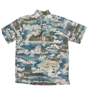 Reyn Spooner Hawaiian/Aloha Shirt Men's Medium - Picture 1 of 6