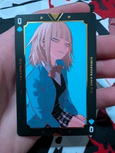 Himiko Toga My Hero Academia Spade Q Collectable Playing Card TCG Anime - Bild 1 von 2